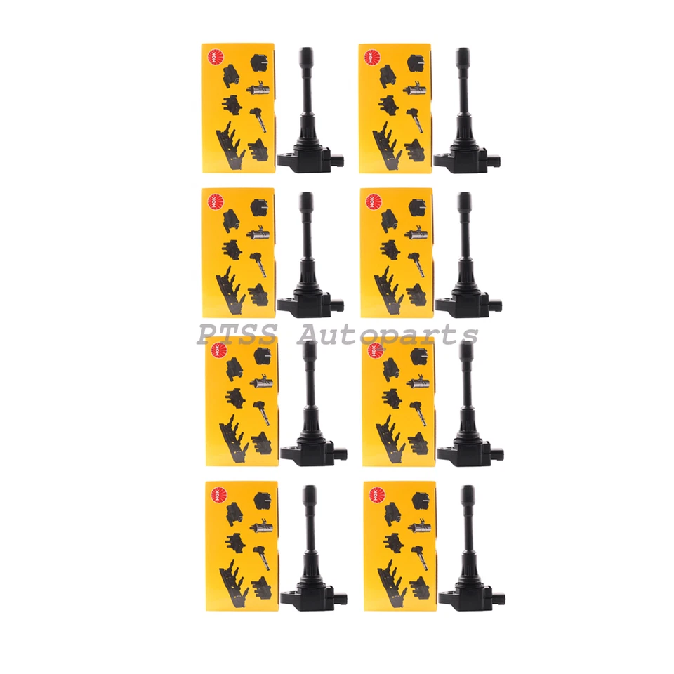 22448-ED000 8 piezas bobinas de encendido OEM NGK para Nissan Altima Rogue Infiniti FX50 Foto 1 de 4