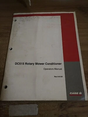 CASE DC515 Rotary Mower Conditioner Operators Manual 1999 - Image 1 of 4