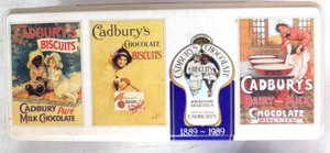 Vintage Cadbury's Chocolate Biscuit Tin w/ Hinged Lid - Picture 1 of 4