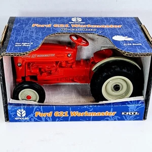 Ford 621 Workmaster Tractor New Holland Die Cast Metal 1/16 Scale Ertl 13529 Red - Picture 1 of 9