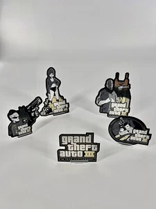 GTA 3 Grand Theft Auto III 10th Anniversary Stickers Decals Promo Lot Of 5 PS2 - Picture 1 of 8