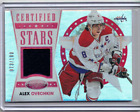 ALEXANDER OVECHKIN 12/13 Panini Certified Stars #S7 Game-Used Jersey #'d 073/100