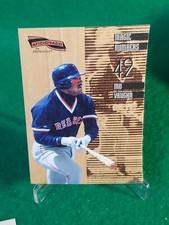 1996 Pinnacle Aficionado #4 Magic Numbers Mo Vaughn Boston Red Sox 