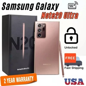 NEW SEALED SAMSUNG GALAXY NOTE20 ULTRA 5G 512/128GB FULLY UNLOCKED FREE SHIPPING - Picture 1 of 27