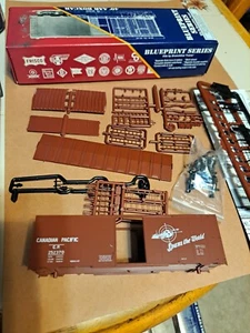HO Branchline Blueprint 1408 Canadian Pacific 40’ AAR Boxcar Kit CP 252370 - Picture 1 of 6