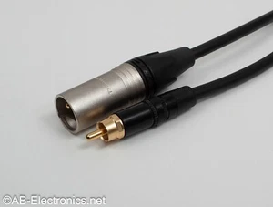 Neutrik M XLR/Rean RCA Fascia Nera con Cavo Vandamme 10 Colori - Foto 1 di 11