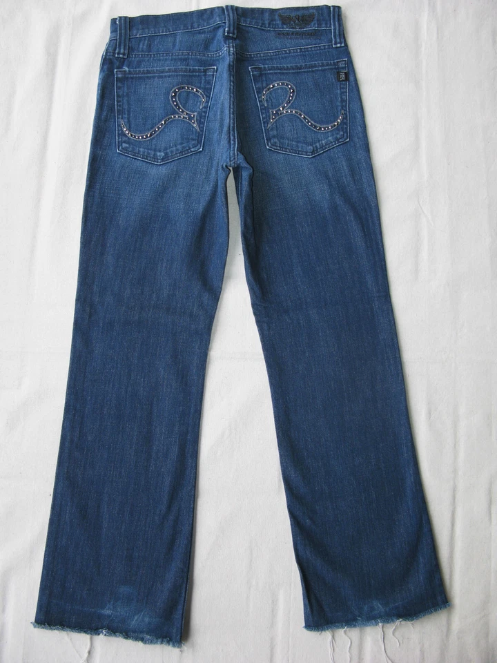 Rock & Republic Mens Henlee Bootcut Jeans Sz 31 X 29 Blue w Stretch Stud Pockets - Image 1 of 4
