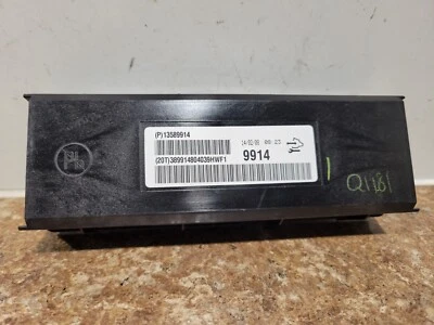 2014 CHEVROLET CRUZE LT CLIMATE TEMPERATURE CONTROL MODULE PN# 13589914 - Image 1 of 3