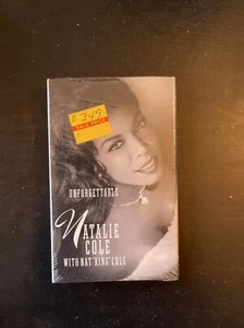 Sealed Natalie Cole Unforgettable Cassette Single 1991 - Picture 1 of 5