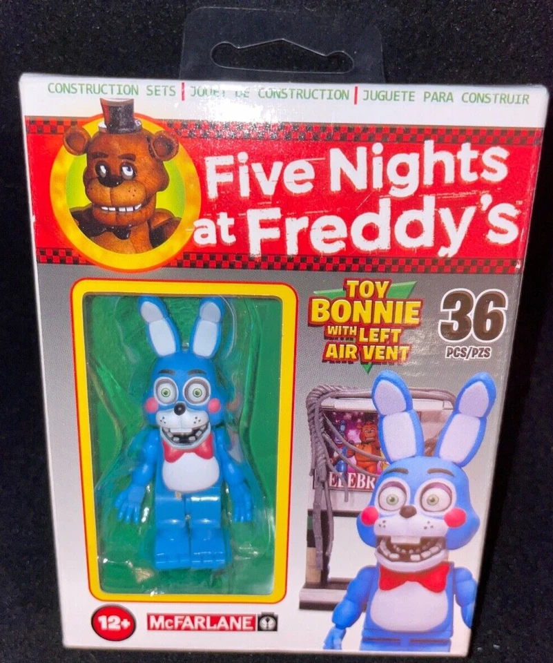 MCFARLANE SET JUGUETE BONNIE VENTILACIÓN DE AIRE IZQUIERDA # 12661 Five Nights At Freddy's FNAF Foto 1 de 4