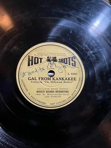 78 rpm Cleo Brown Hollywood Hot Shots L0303/L0347 (party record) in V - Foto 1 di 2