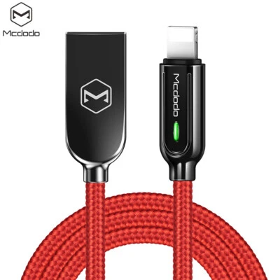 Mcdodo Auto Disconnect Fast Charger Cable For iPhone XS 14 13 12 11 Pro Max 8 7 - Image 1 of 4