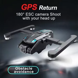 JZH7-GPS Drone With 4K Camera For Adults, Brushless Motor, RC Quadcopter With A - Picture 1 of 11