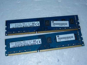 SK Hynix 16 GB (2 x 8 GB) PC3L 12800U 2RX8 DDR3 1600 MHz memoria de escritorio RAM DIMM - Imagen 1 de 8