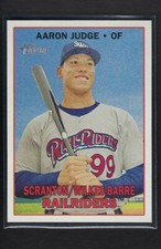 2016 Topps Heritage Minor Short Print *** AARON JUDGE  SP # 210    MINT