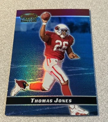 2000 Bowman's Best RC #102 Thomas Jones Cardinals /1499 - Image 1 of 2