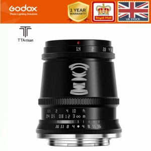 TTArtisan 17mm F1.4 APS-C Wide Angle Manual Lens for Sony Fujifilm M4/3 Camera - Picture 1 of 12