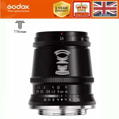 TTArtisan 17mm F1.4 APS-C Wide Angle Manual Lens for Sony Fujifilm M4/3 Camera - Image 1 of 4