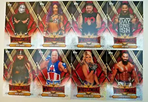 Topps WWE CAMPEONES WRESTLEMANIA 2019 TARJETAS DE LÁMINA ROJA WM1 A WM50 ELIGE - Imagen 1 de 69