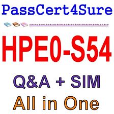 HP Conception HPE Serveur Solutions HPE0-S54 Examen Qeta + SIM