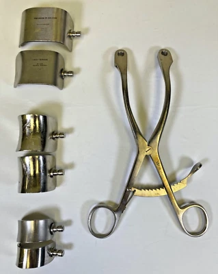 Juego de 7 SSI Ultra Kolbel Juego de Retractores de Hombro con 6 Hojas Ortopedia Trauma Foto 1 de 4