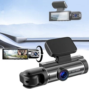 Driving Recorder For Cars Shirem Cam Front And Rear Dashcam 1080p Wireless Night - Picture 1 of 9