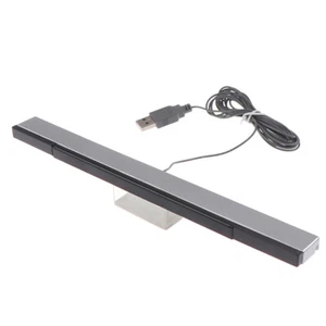 Wii Sensor Bar Wired Receivers IR Signal Ray USB Plug Replacement fo gA FT - Picture 1 of 12