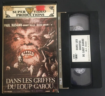 DANS LES GRIFFES DU LOUP GAROU .. VHS SPV  .. PAUL NASCHY - Photo 1/4