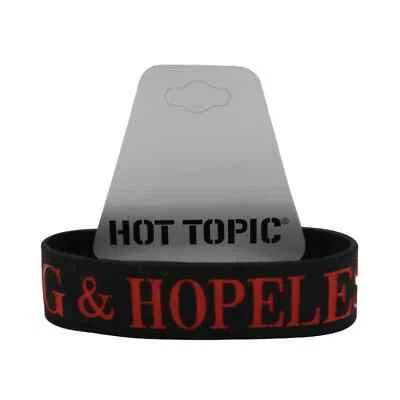 Pulsera de silicona "Young & Hopeless" de Hot Topic Foto 1 de 2