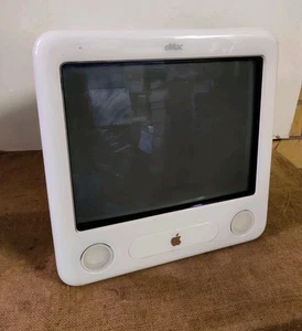 Apple eMac PowerMac G4 Computer Vintage PC AIO CRT RetroGame Macintosh - Bild 1 von 8