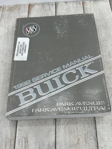 1992 Buick Park Avenue Park Avenue Ultra Service Manual Automotive Repair Guide - Picture 1 of 3