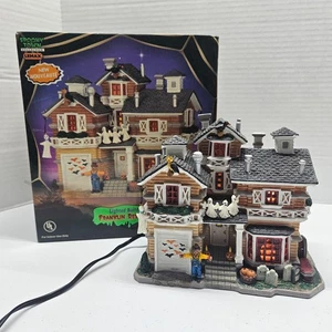 Lemax SPOOKY TOWN FRANKLIN RESIDENCE Lighted House - 45004 Retired 2004 - WORKS! - Bild 1 von 15