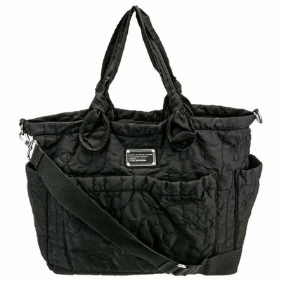 Bolso de Mano Bolso de Pañales con Asa Bordado de Nailon de Diseñador MARC JACOBS Foto 1 de 4