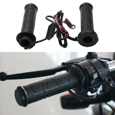 Heated Grips Motorcycle 127*36mm 12V 12W-24W 143*36MM Fine Workmanship - Image 1 of 4