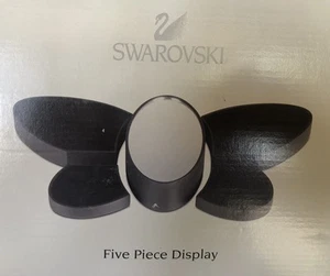 Swarovski Crystal 981942 Disney Bambi 5 Piece Butterfly Display Set Mirror W/box - Picture 1 of 12