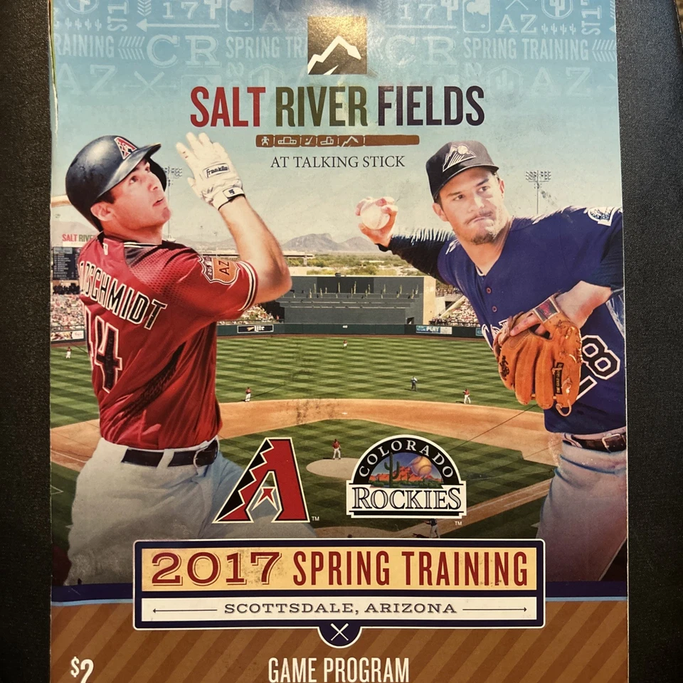 2017 Arizona/Colorado Spring Training Program - Image 1 of 1