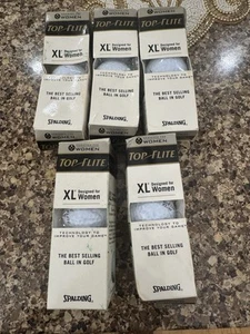 Spalding Top Flite Designed For Women XL Golf Balls 5 boxes 15 Balls Total - Picture 1 of 6