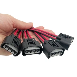 4 Stück Zündspulenstecker kompatibel mit Toyota Camry Corolla Highlander,... - Bild 1 von 7