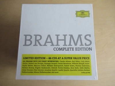 Brahms-Complete Edition-46er DGG CD Box-Original verpackt-still sealed - Bild 1 von 4