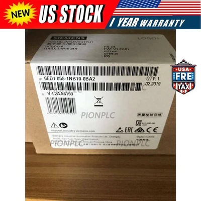 New Siemens  LOGO! DM16 24R expansion 6ED1055-1NB10-0BA2 6ED1 055-1NB10-0BA2 - Image 1 of 4