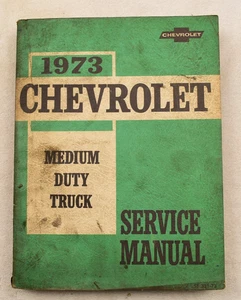 1973 CHEVROLET TRUCK SERIES 50, 60, 65 SHOP SERVICE MANUAL - Picture 1 of 1