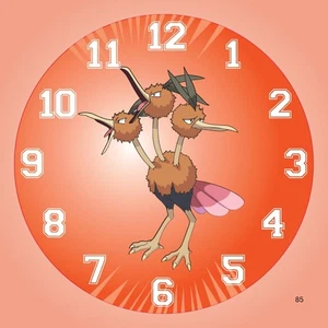 Exclusive Pokémon #085 Dodrio First Gen Wall Clock - Picture 1 of 9
