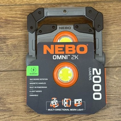 Genuine Nebo Omni 2K Multi-Directional Work Light 2000 Lumen - Image 1 of 4
