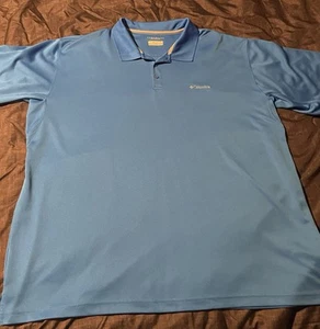 Four XL tall blue Columbia shirt - Picture 1 of 3