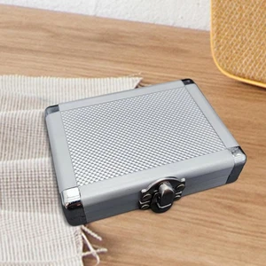 Mini Briefcase Tool Box Handheld Carrying Box,Hard Case,Lightweight,Multipurpose - Picture 1 of 7