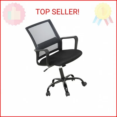 Ruesleag Home Office Chair Ergonomic Mid-Back Mesh Desk Chair Computer Chair Exe