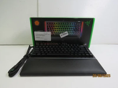 Razer BlackWidow V4 75% Black Edition Mechanical Gaming Keyboard ORANGE SWITCHES - Image 1 of 4