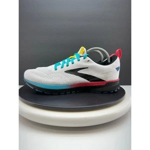Brooks Revel 5 Herren Größe 8D Laufschuhe Weiß Bluebird Blau Schwarz 1103741D103 - Bild 1 von 12