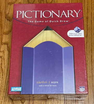 [NEW] Pictionary: The Game of Quick Draw - 2007 Parker Brothers board game - Image 1 of 3