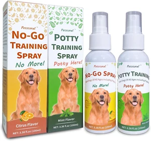 Pet No-Go & Puppy Potty Training Spray - Pet Deterrent Spray for Stop Chewing, P - Picture 1 of 12